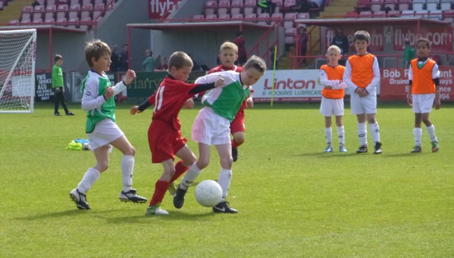 Futsal action